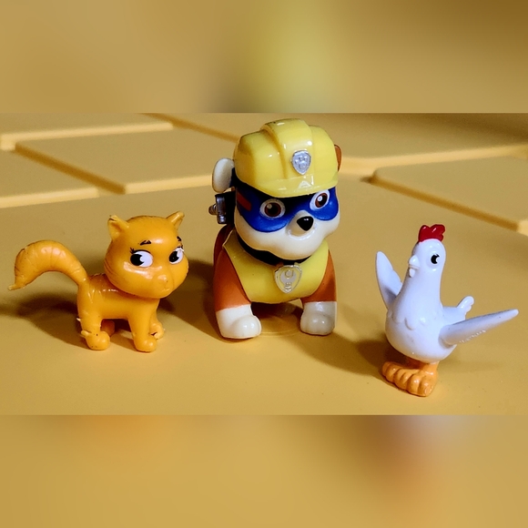 Paw Patrol RubbleTraining Center with 3 figures; Chichaletta & Mayor Humdinger - Picture 4 of 17